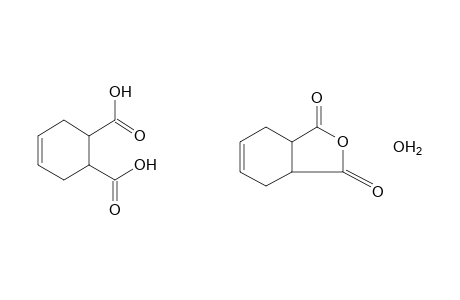 cis-4-cyclohexene-1,2-dicarboxylic acid (plus anhydride)
