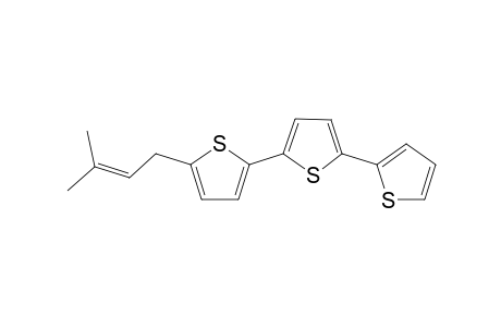2-(3-Methylbut-2-enyl)-5-(5-thiophen-2-yl-2-thiophenyl)thiophene