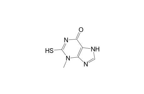Xanthine, 3-methyl-2-thio-