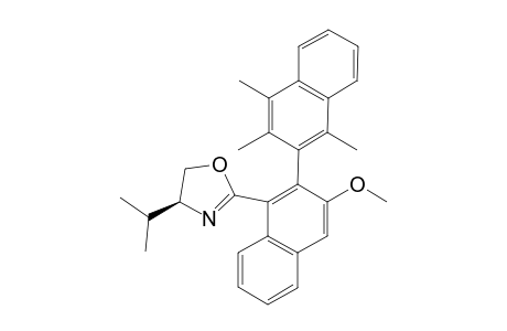 (4R)-4-ISOPROPYL-2-(3-METHOXY-1',3',4'-TRIMETHYL-2,2'-BINAPHTHALEN-1-YL)-4,5-DIHYDROOXAZOLE