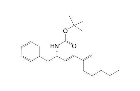 [(E)(S)-1-Benzyl-4-methylenenon-2-enyl]carbamic acid t-butyl ester