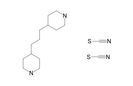 4,4'-Trimethylenedipiperidine dithiocyanate