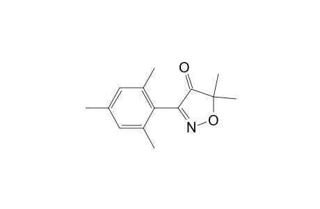 4(5H)-Isoxazolone, 5,5-dimethyl-3-(2,4,6-trimethylphenyl)-