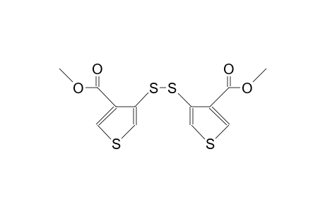 4,4'-Dithiobis(thiophene-3-carboxylic acid, methyl ester)