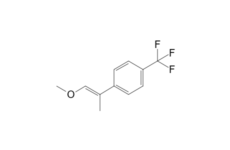 1-[(E)-1-methoxyprop-1-en-2-yl]-4-(trifluoromethyl)benzene
