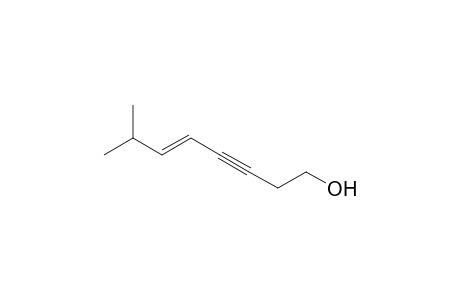 (E)-7-methyl-1-oct-5-en-3-ynol
