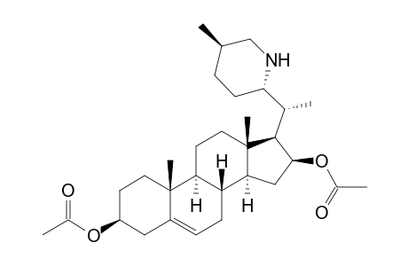 (22S,25R)-3.beta.,16.beta.-Diacetoxy-22,26-epiminocholest-5-ene