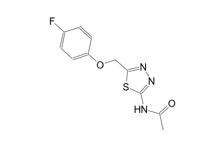 N-{5-[(4-fluorophenoxy)methyl]-1,3,4-thiadiazol-2-yl}acetamide