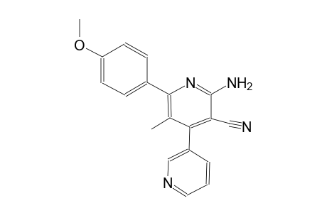 2'-amino-6'-(4-methoxyphenyl)-5'-methyl-[3,4'-bipyridine]-3'-carbonitrile