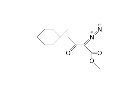 4-(1-Methyl-cyclohexyl)-2-diazo-3-oxo-butanoic acid, methyl ester