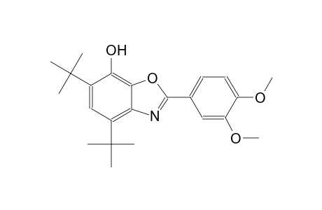7-benzoxazolol, 2-(3,4-dimethoxyphenyl)-4,6-bis(1,1-dimethylethyl)-