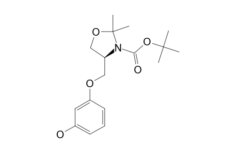 (R)-TERT.-BUTYL-4-[(3-HYDROXYPHENOXY)-METHYL]-2,2-DIMETHYL-OXAZOLIDINE-3-CARBOXYLATE