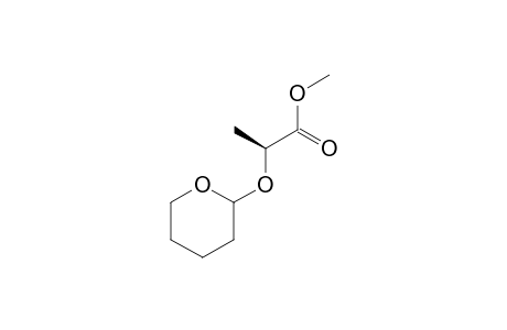 Methyl (S)-2-(Tetrahydropyran-2-yloxy)propanoate