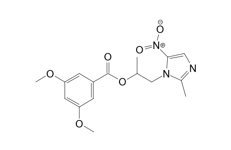 1-(2'-Methyl-5'-nitro-1'H-imidazol-1'-yl)propan-2-yl-3",5"-dimethoxybenzoate