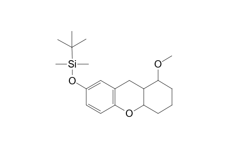 (4a,1-trans)-(t-Butyl)-[(1'-methoxy-2',3',4',4'a,9',9'a-hexahydro-1H-xanthen-7'-yl)oxy]-dimethylsilane