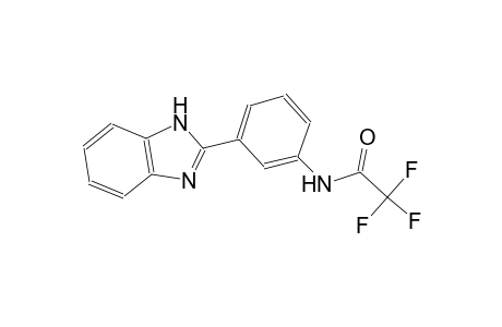 N-[3-(1H-benzimidazol-2-yl)phenyl]-2,2,2-trifluoroacetamide