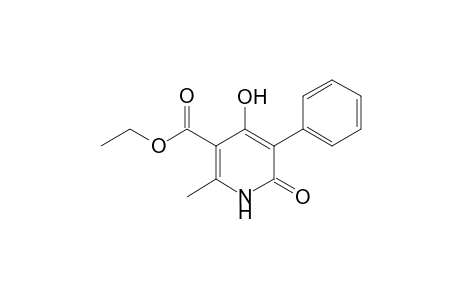 4-Hydroxy-2-methyl-6-oxo-5-phenyl-1,6-dihydro-pyridine-3-carboxylic acid ethyl ester