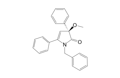 (S)-1-benzyl-3-methoxy-3,5-diphenyl-1H-pyrrol-2(3H)-one