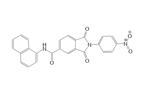 1H-isoindole-5-carboxamide, 2,3-dihydro-N-(1-naphthalenyl)-2-(4-nitrophenyl)-1,3-dioxo-