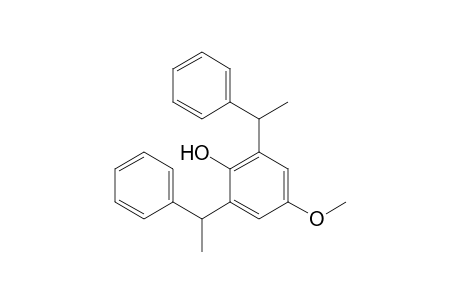 4-Methoxy-2,6-bis(1-phenylethyl)phenol