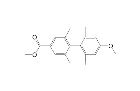 4'-Methoxy-2,2',6,6'-tetramethylbiphenyl-4-carboxylicacid methylester