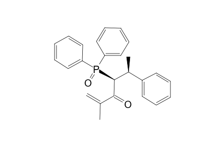 (E)-4-Diphenylphosphinoyl-2-methyl-5-phenylhex-1-en-3-one