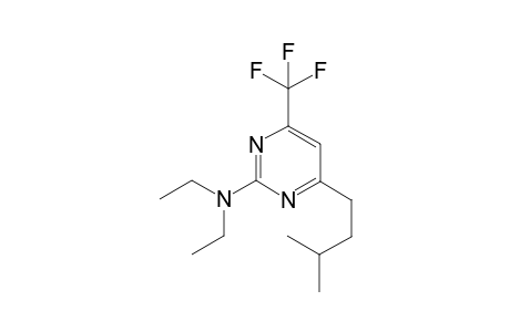 2-(Diethylamino)-6-trifluormethyl-4-isopentylpyrimidine