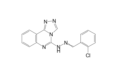 5-[2-(2-Chlorobenzylidene)hydrazinyl]-[1,2,4]triazolo[4,3-c]quinazoline