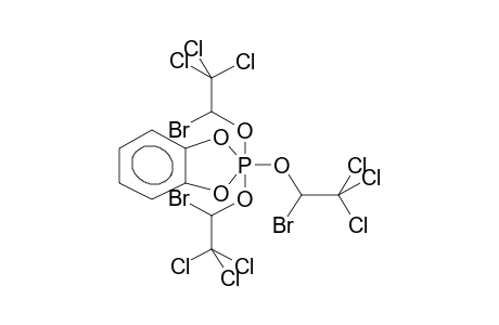 2,2,2-TRIS(1-BROMO-2,2,2-TRICHLOROETHOXY)-4,5-BENZO-1,3,2-DIOXAPHOSPHOLANE (DIASTEREOMER MIXTURE)