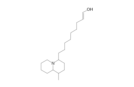 (E)-9-(1-Methyl-octahydro-quinolizin-4-yl)-non-1-en-1-ol