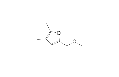 2,3-Dimethyl-5-(1-methoxyethyl)furan