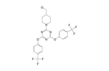[1-[4,6-BIS-[4-(TRIFLUOROMETHYL)-PHENOXY]-1,3,5-TRIAZIN-2-YL]-PIPERIDIN-4-YL]-METHANOL