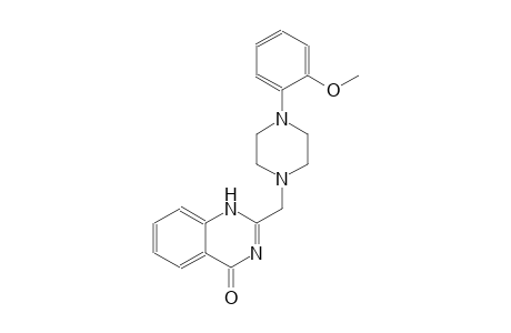 4(1H)-quinazolinone, 2-[[4-(2-methoxyphenyl)-1-piperazinyl]methyl]-
