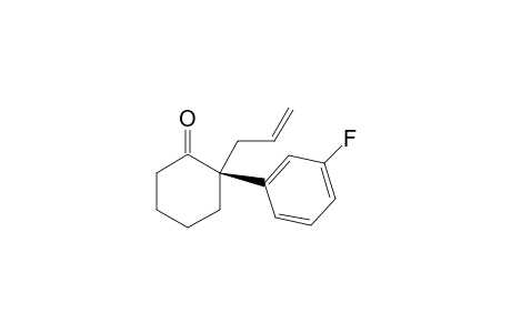 (S)-2-allyl-2-(3-fluorophenyl)cyclohexan-1-one