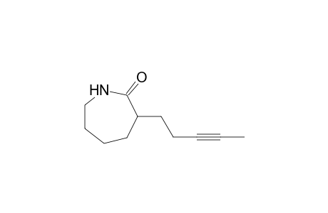 3-pent-3-ynyl-2-azepanone