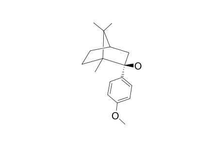 ENDO-2-(4'-METHOXYPHENYL)-1,7,7-TRIMETHYLBICYCLO-[2.2.1]-HEPTAN-EXO-2-OL