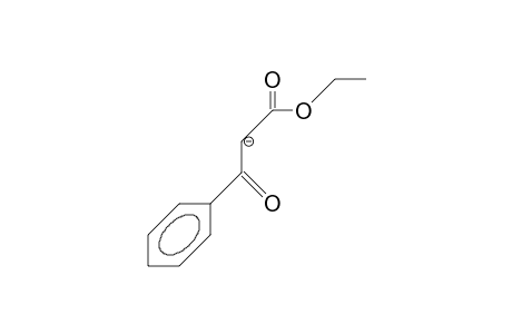 3-Oxo-3-phenyl-propanoic acid, ethyl ester anion