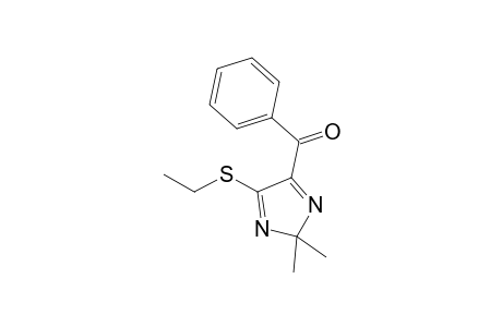 2,2-Dimethyl-4-(benzoyl)-5-ethylthio-2H-imidazole