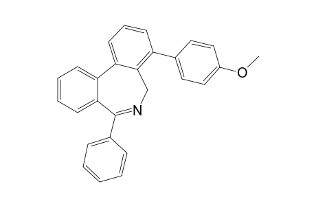 8-[4-(Methoxy)phenyl]-5-phenyl-7H-dibenzo[c,e]azepin