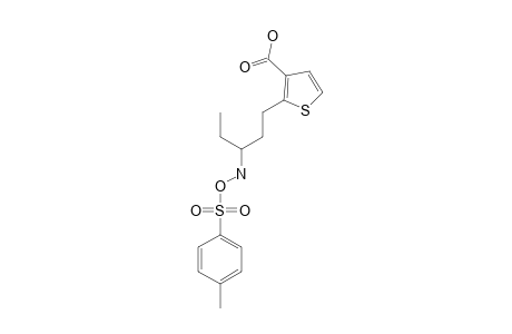 3-[3-(4-METHYLPHENYLSUFONAMIDO)-PENTYL]-THIOPHENE-2-CARBOXYIC-ACID