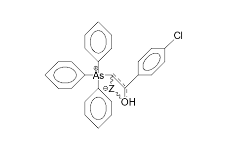 Triphenylarsonium 2-(4-chlorophenyl)-2-oxo-ethylide