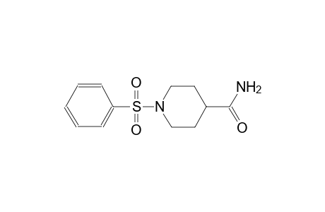 4-piperidinecarboxamide, 1-(phenylsulfonyl)-