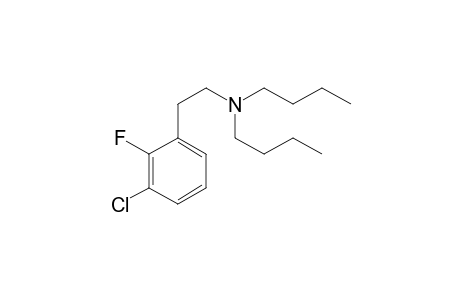 N,N-Dibutyl-3-chloro-2-fluorophenethylamine