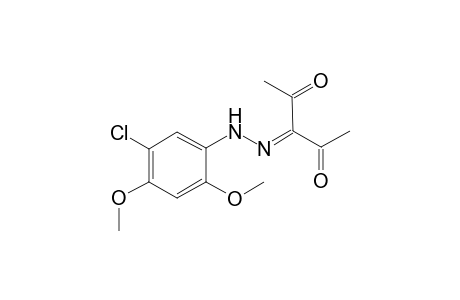 Pentane-2,3,4-trione, 3-(5-chloro-2,4-dimethoxyphenyl)hydrazone