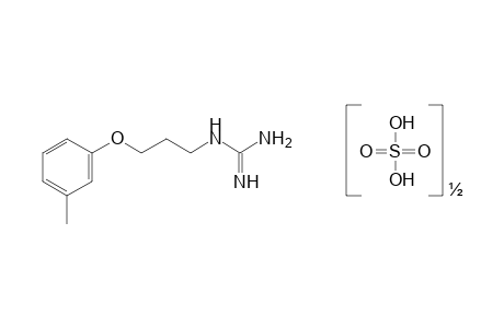 [3-(m-tolyloxy)propyl]guanidine, hemisulfate
