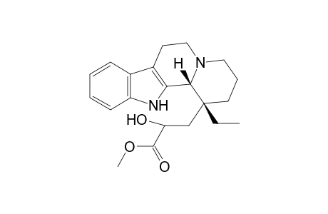 1,14-Secoeburnamenine-14-carboxylic acid, 14,15-dihydro-14-hydroxy-, methyl ester, (.+-.)-