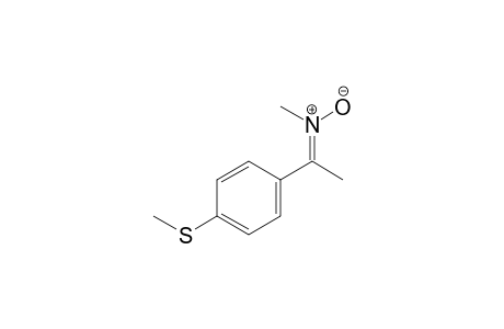 N-methyl-1-(4-methylsulfanylphenyl)ethanimine oxide