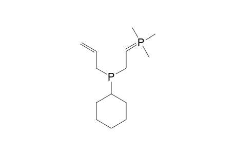 2-[cyclohexyl(prop-2-enyl)phosphino]ethylidene-trimethylphosphorane
