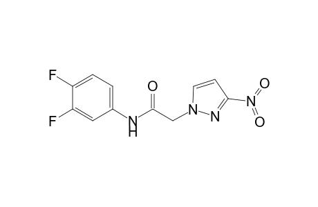 1H-Pyrazole-1-acetamide, N-(3,4-difluorophenyl)-3-nitro-