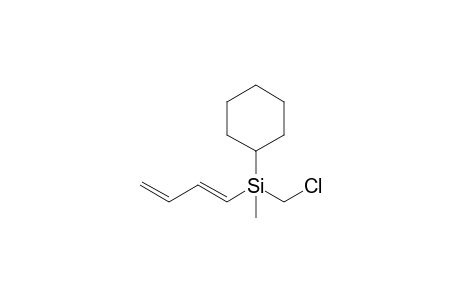 (E)-(Buta-1,3-dien-1-yl)(chloromethyl)cyclohexylmethylsilane